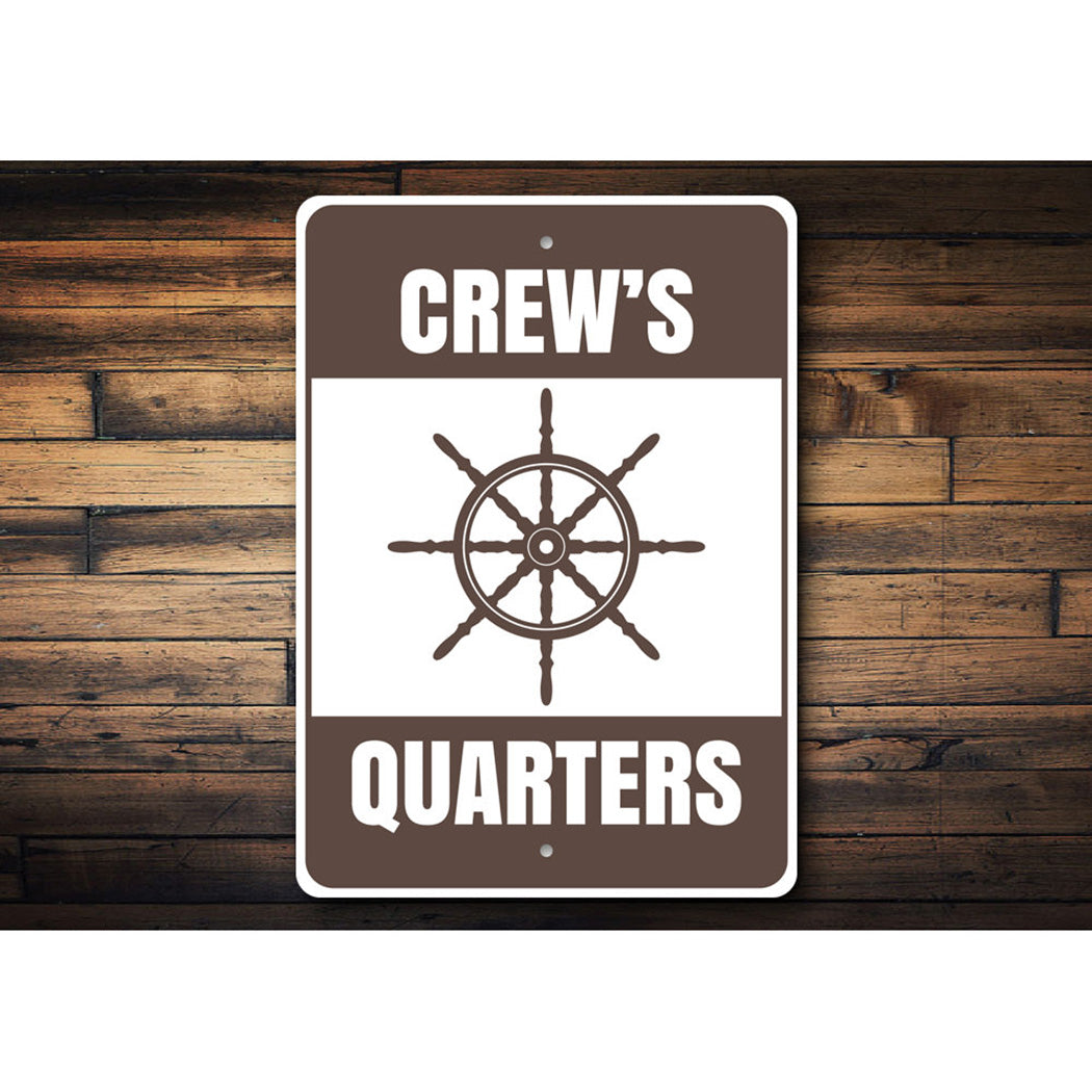 Crews Quarters Sign