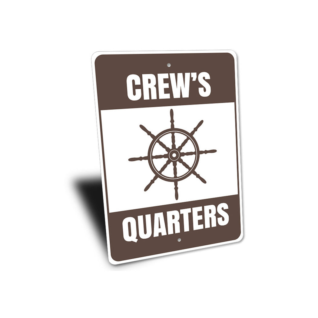 Crews Quarters Sign