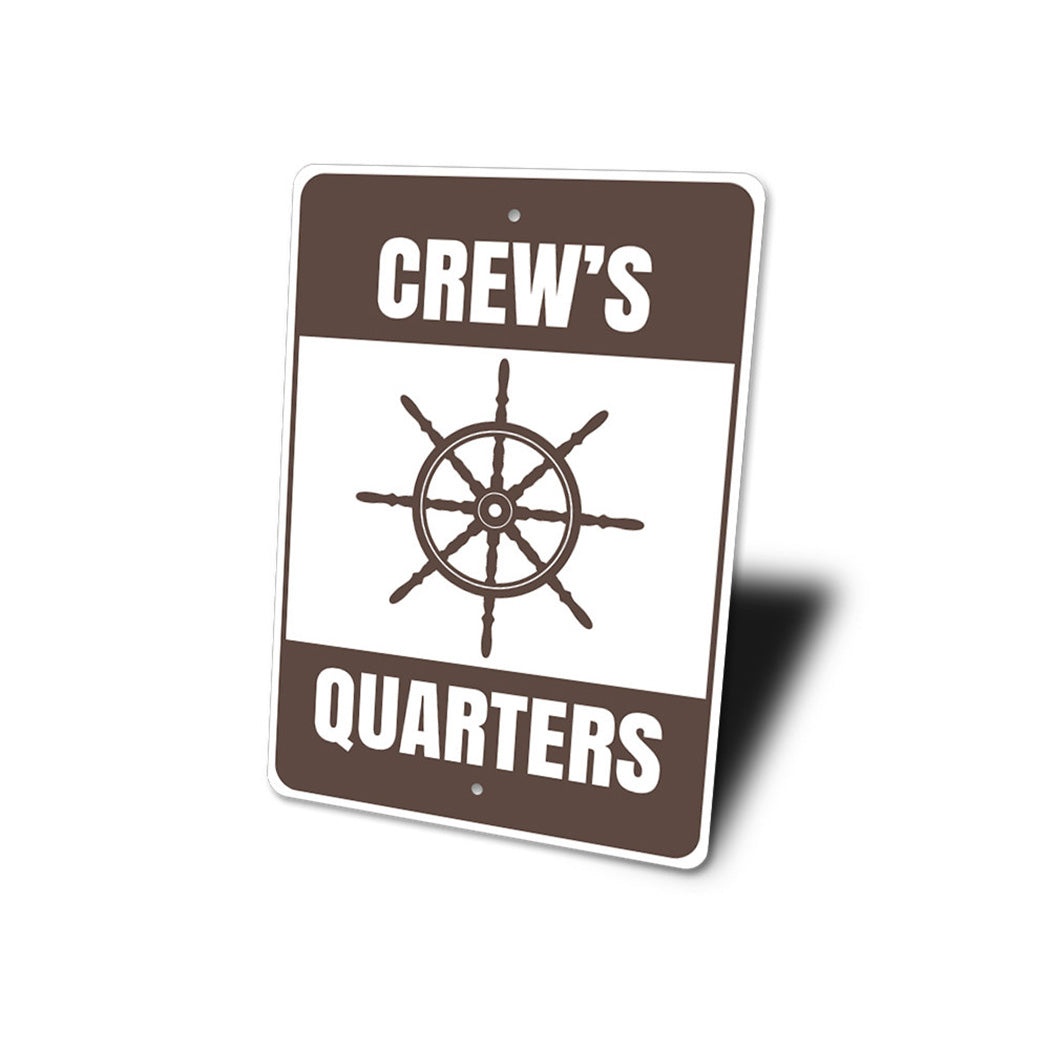 Crews Quarters Sign