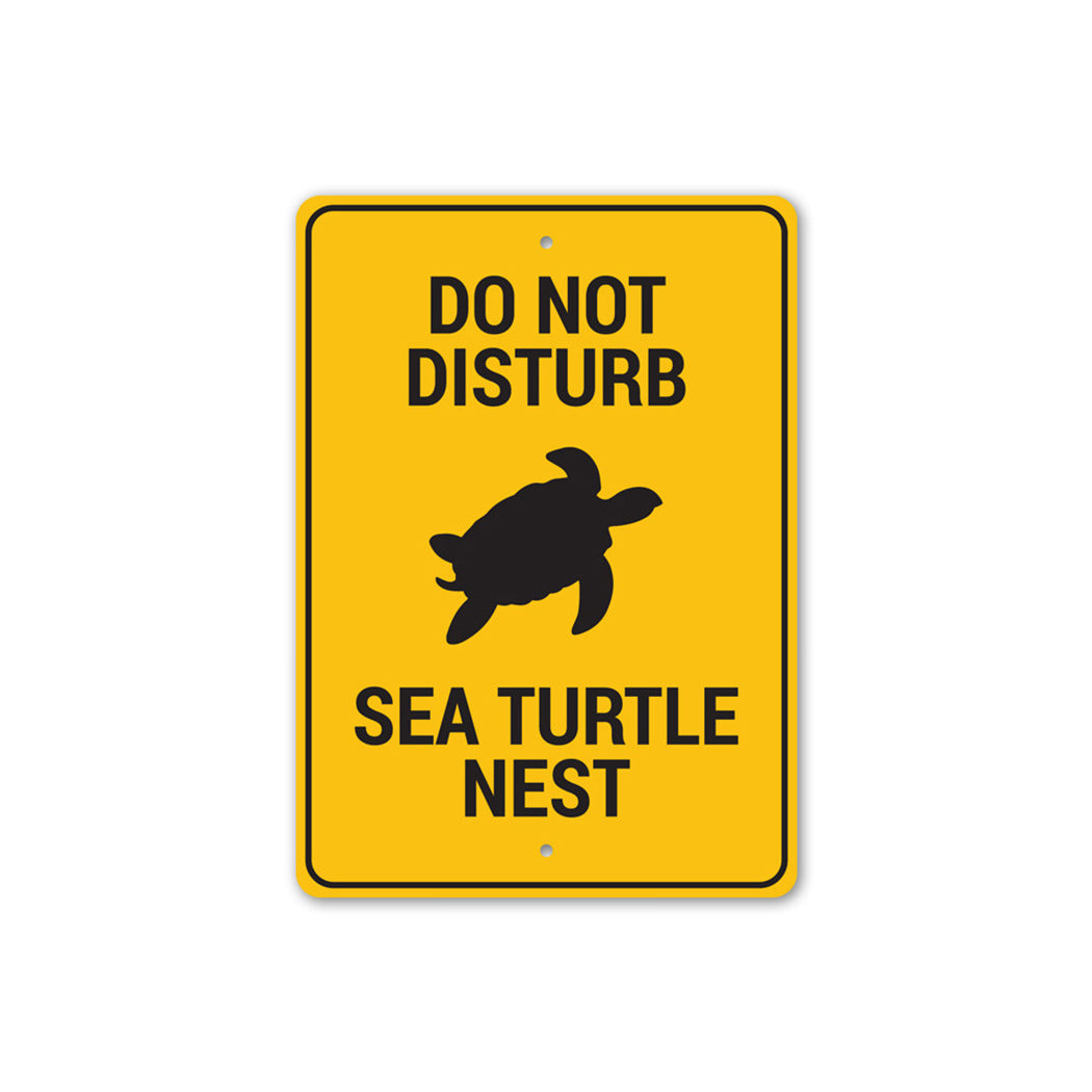 Sea Turtle Nest Sign