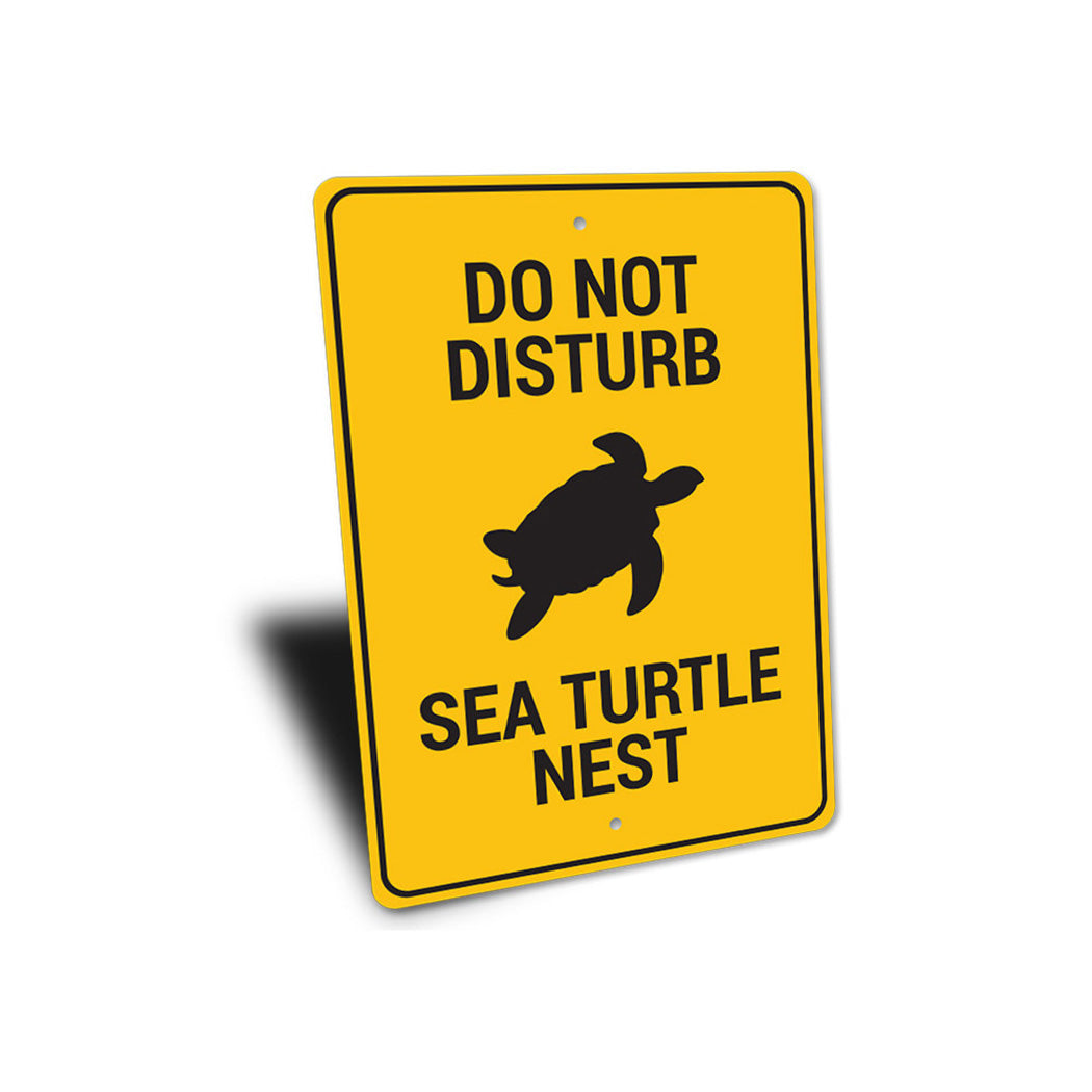 Sea Turtle Nest Sign