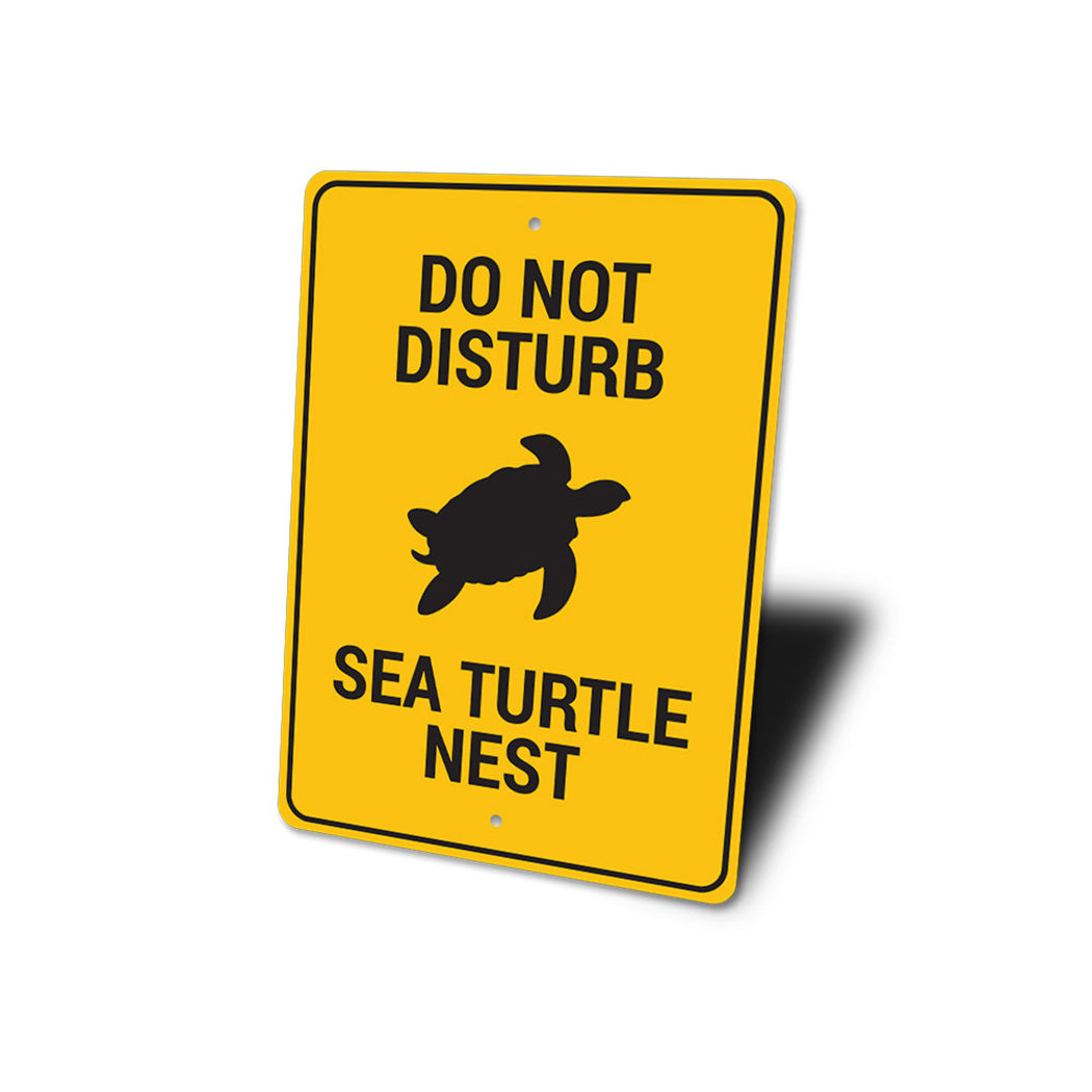 Sea Turtle Nest Sign