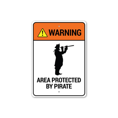 Pirate Warning Sign