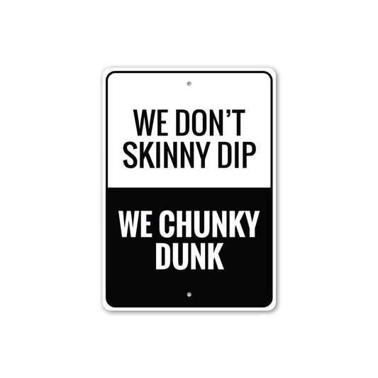 Skinny Dipping Sign
