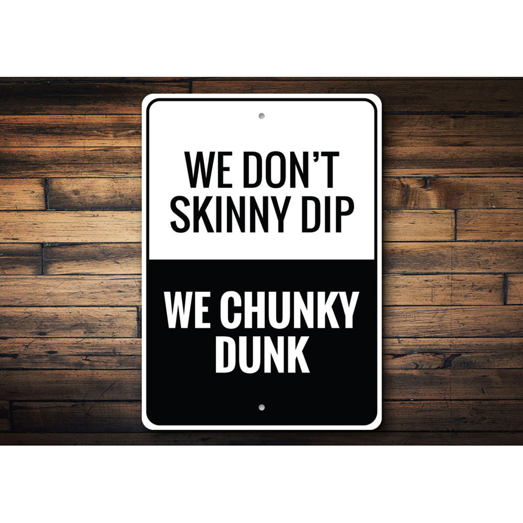 Skinny Dipping Sign