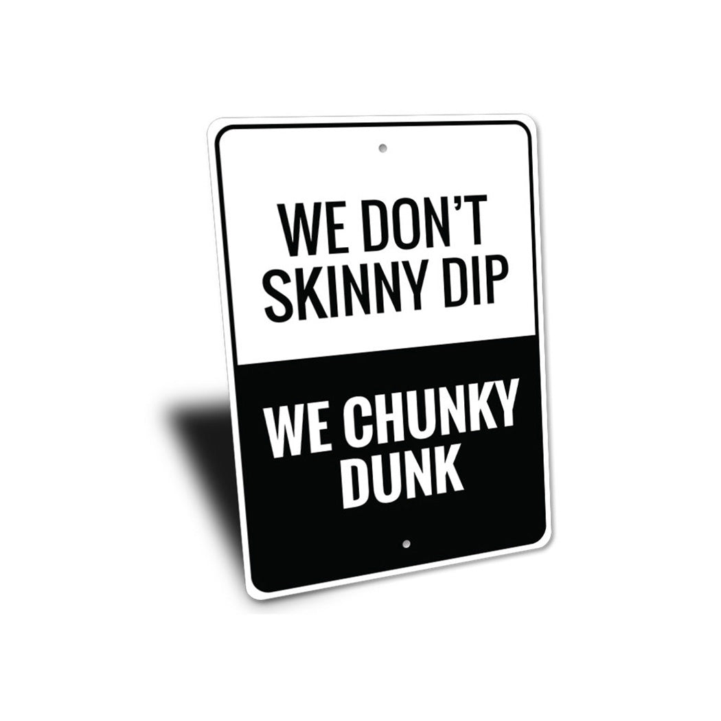 Skinny Dipping Sign