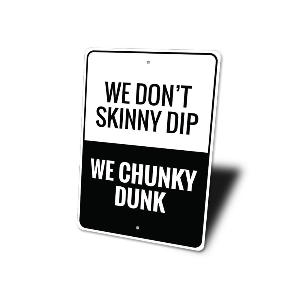 Skinny Dipping Sign