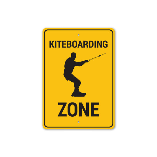 Kiteboarding Zone Sign