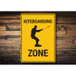 Kiteboarding Zone Sign