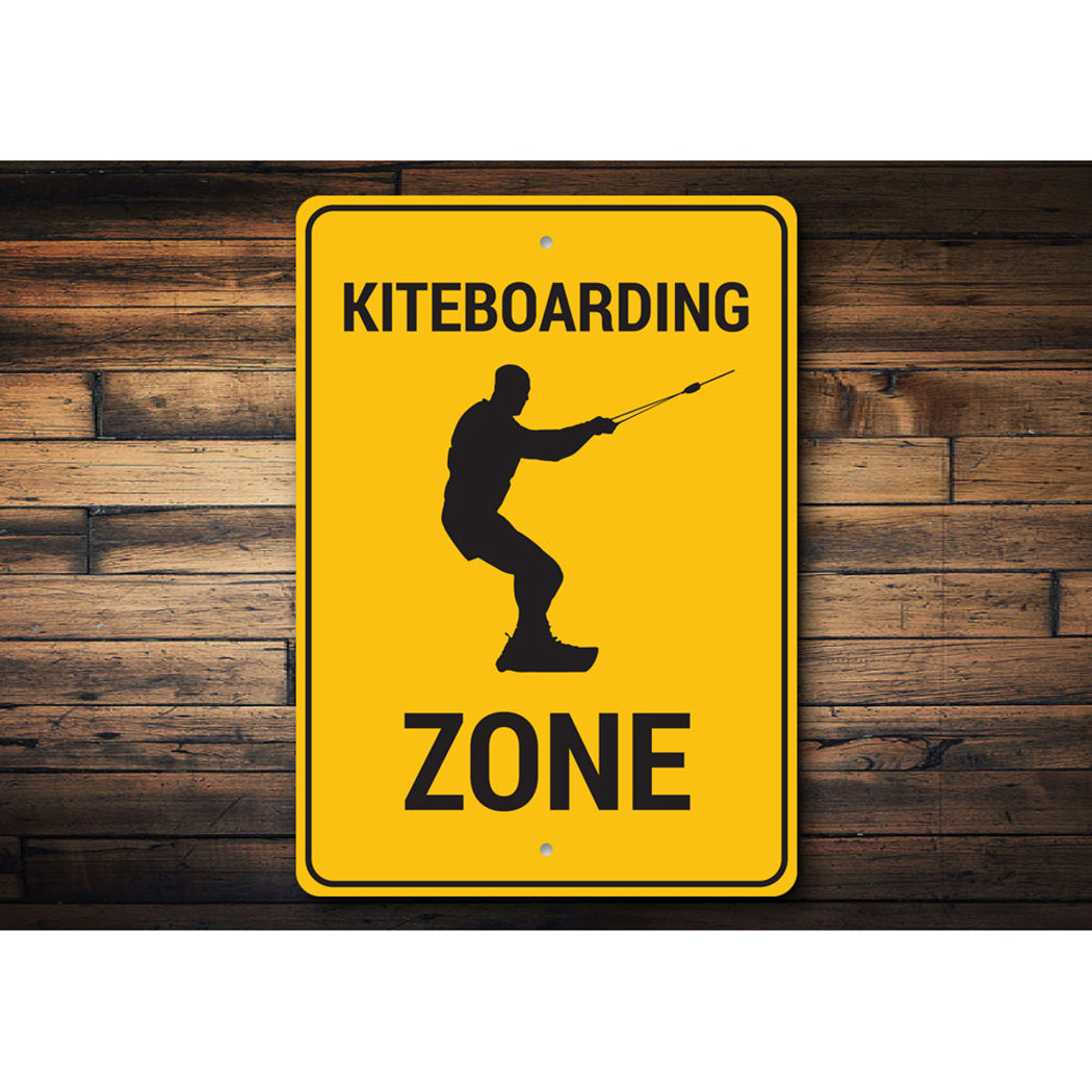 Kiteboarding Zone Sign