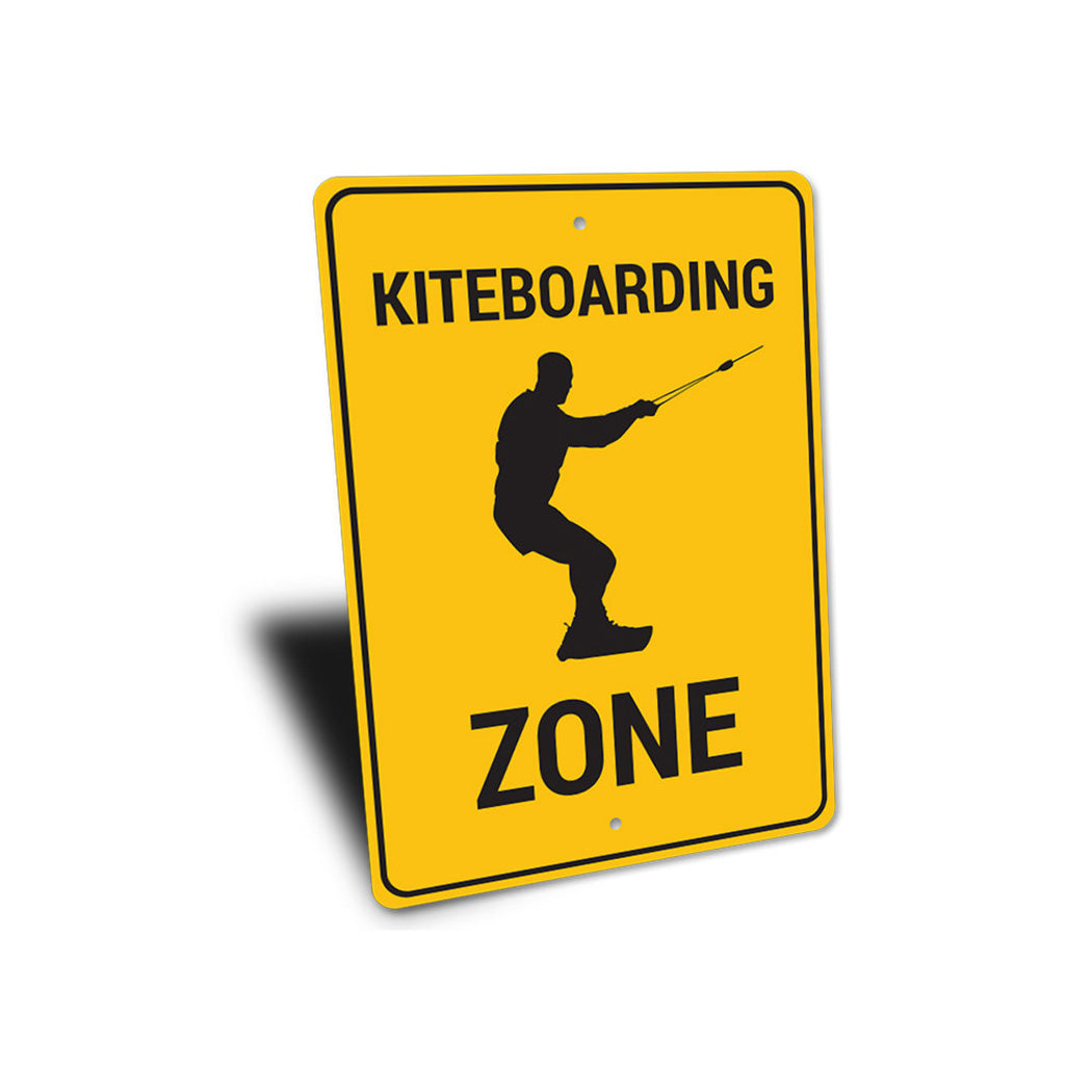 Kiteboarding Zone Sign