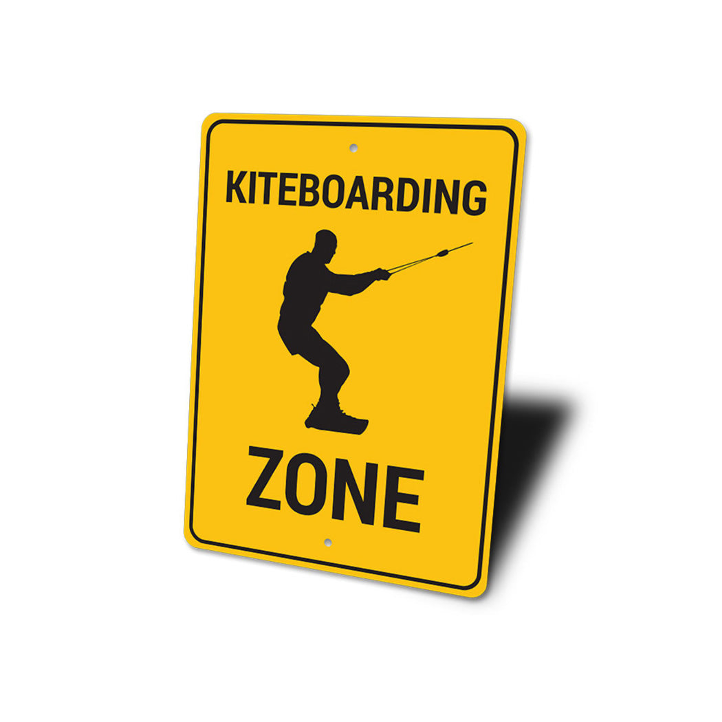 Kiteboarding Zone Sign