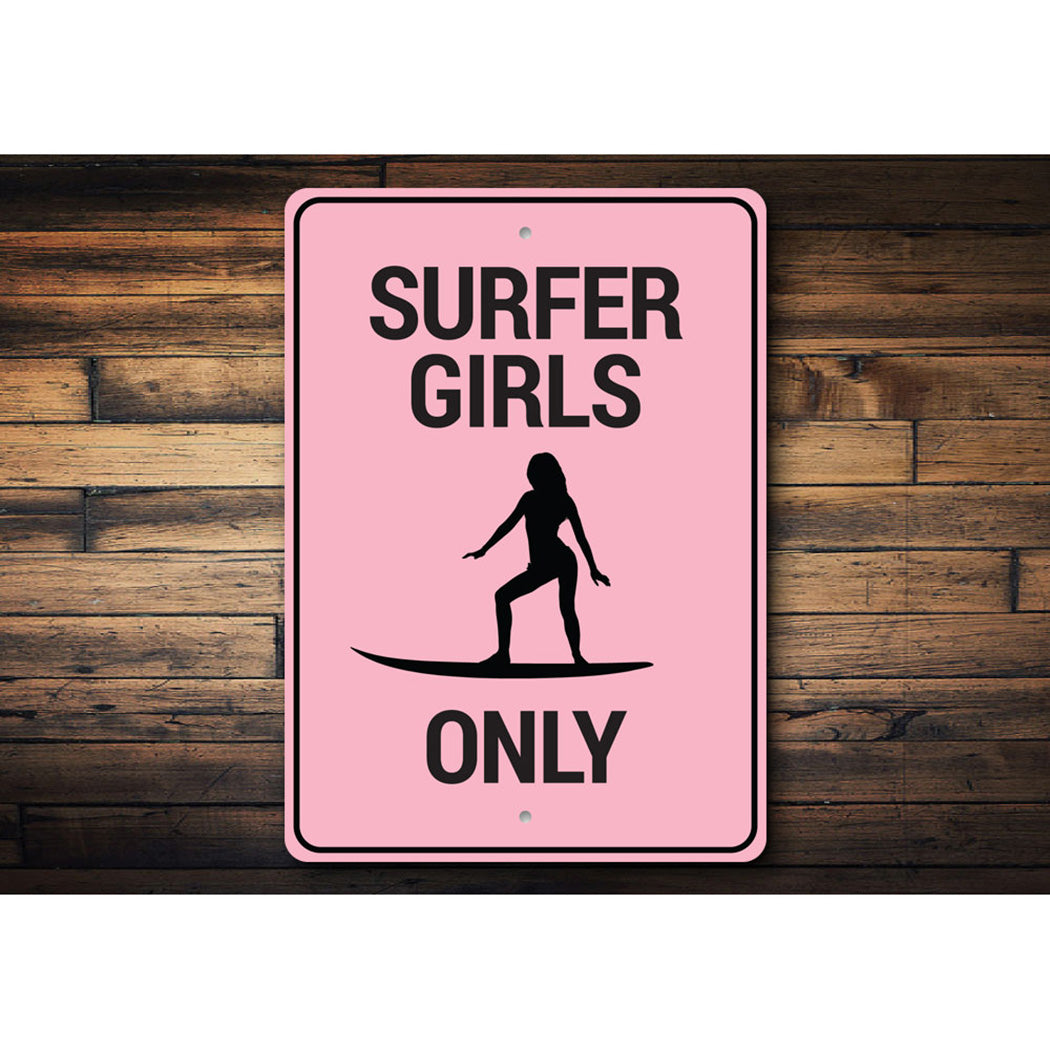 Surfer Girl Power Sign