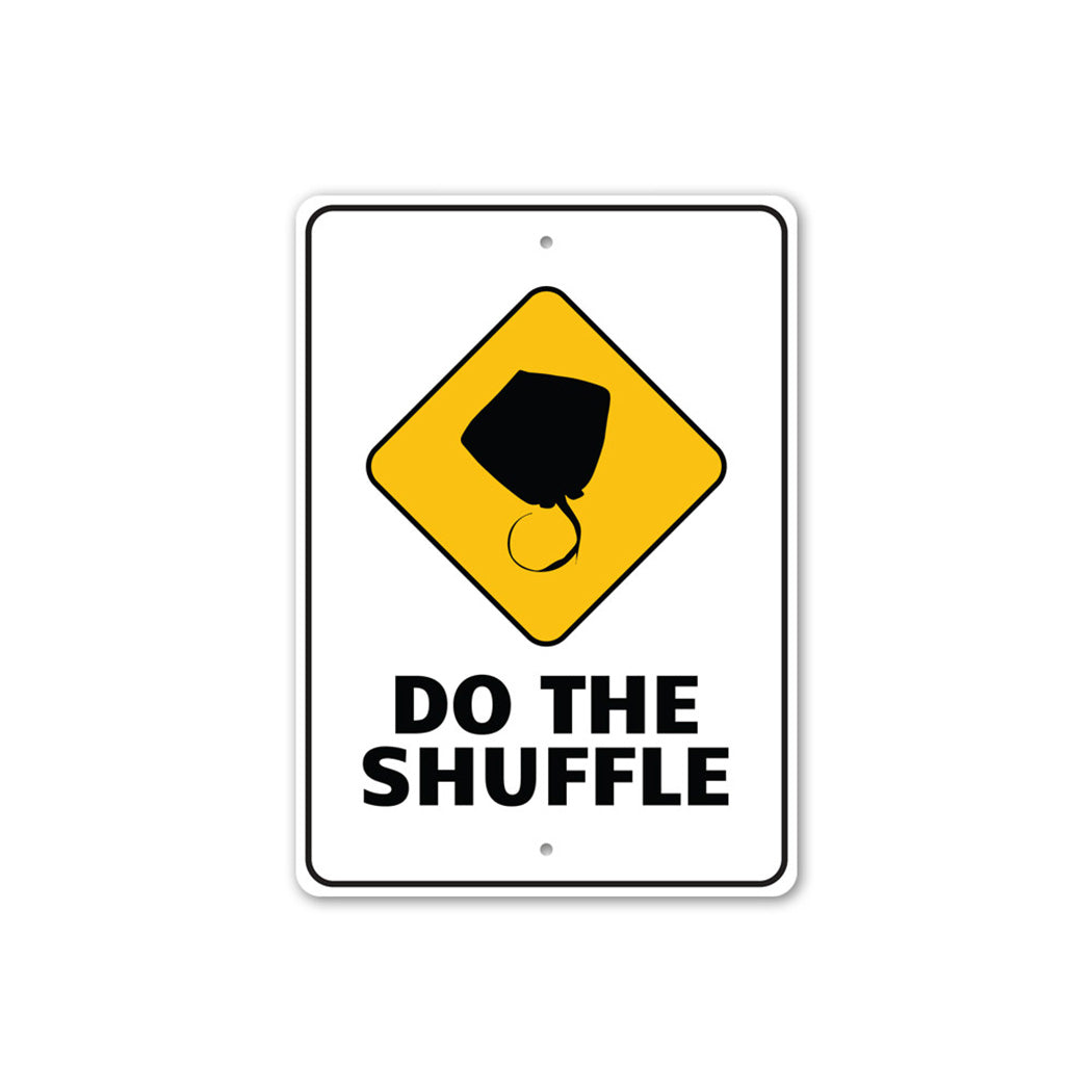 Stingray Shuffle Metal Sign