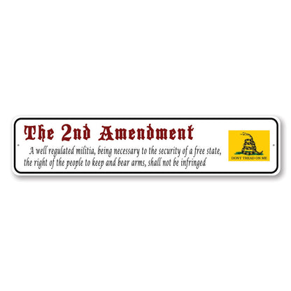 2nd Amendment Sign