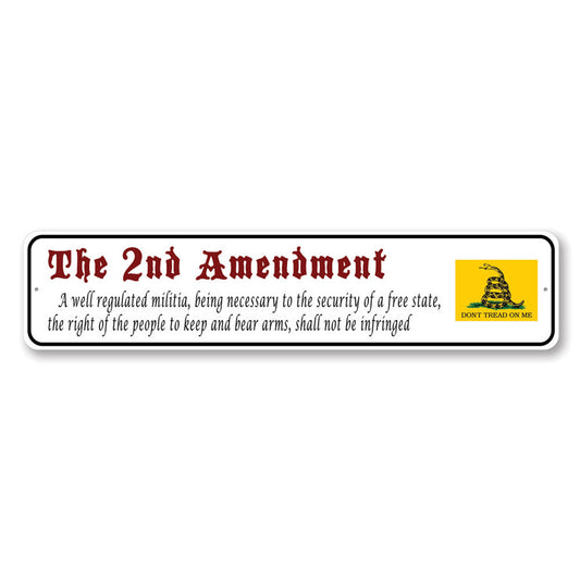 2nd Amendment Sign