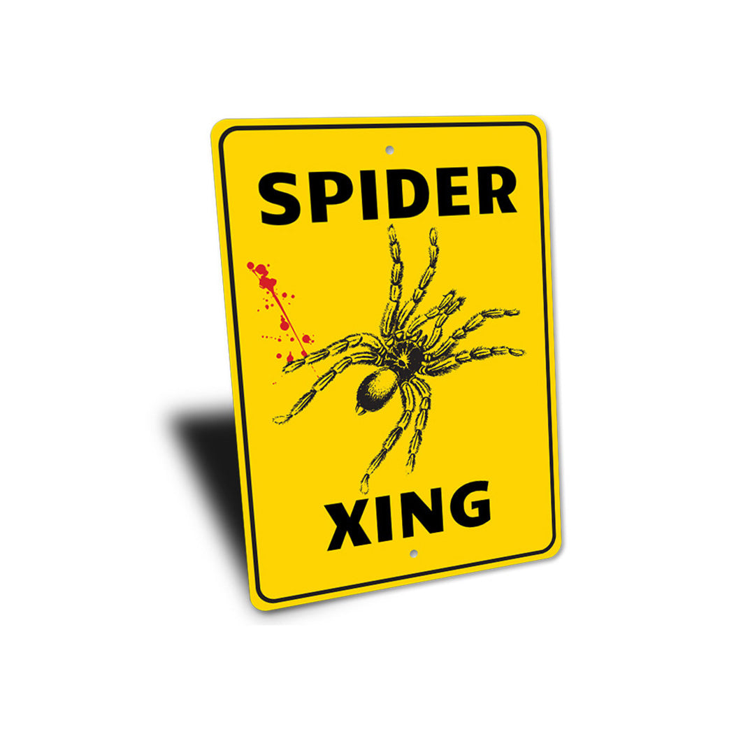 Spider Crossing Sign