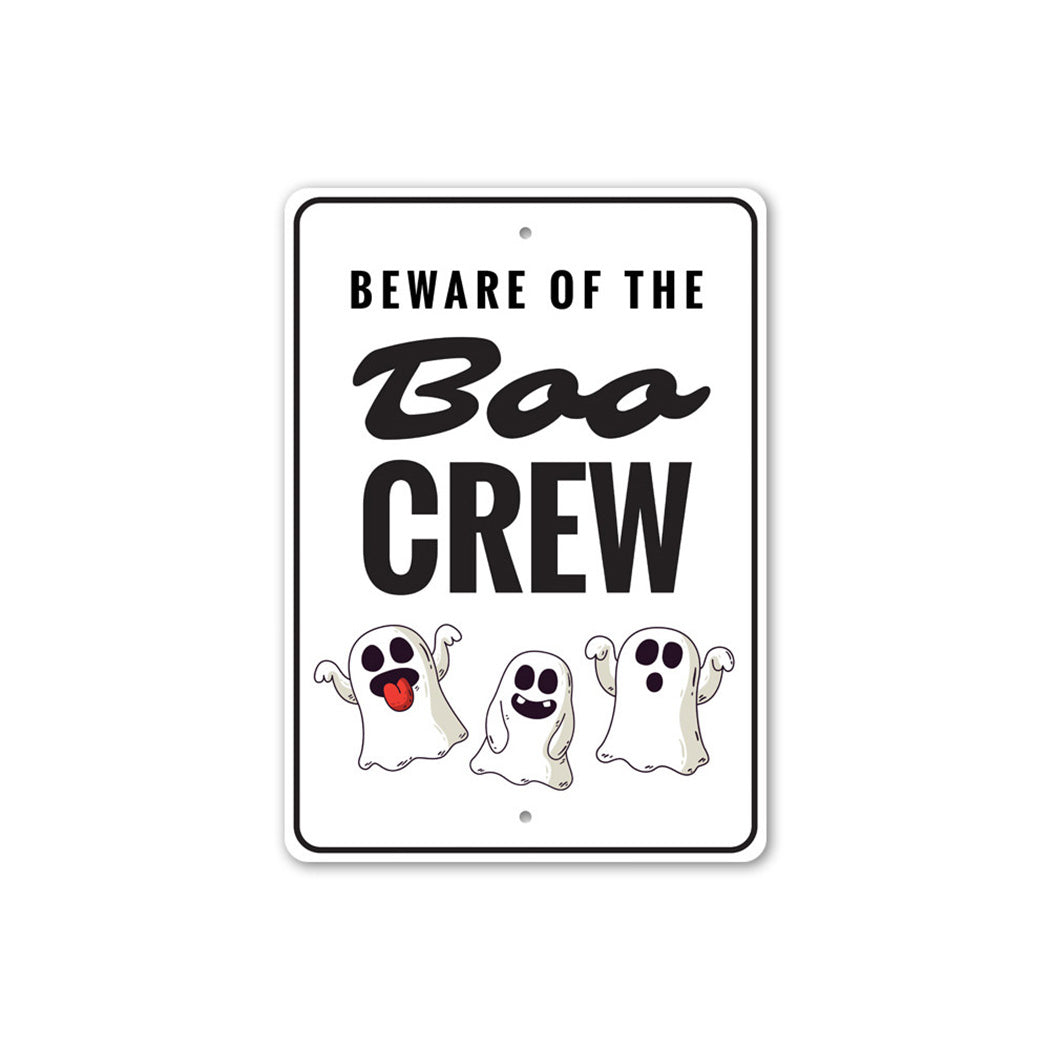 Boo Crew Sign