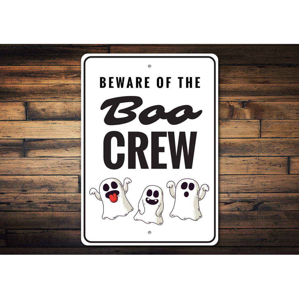 Boo Crew Sign