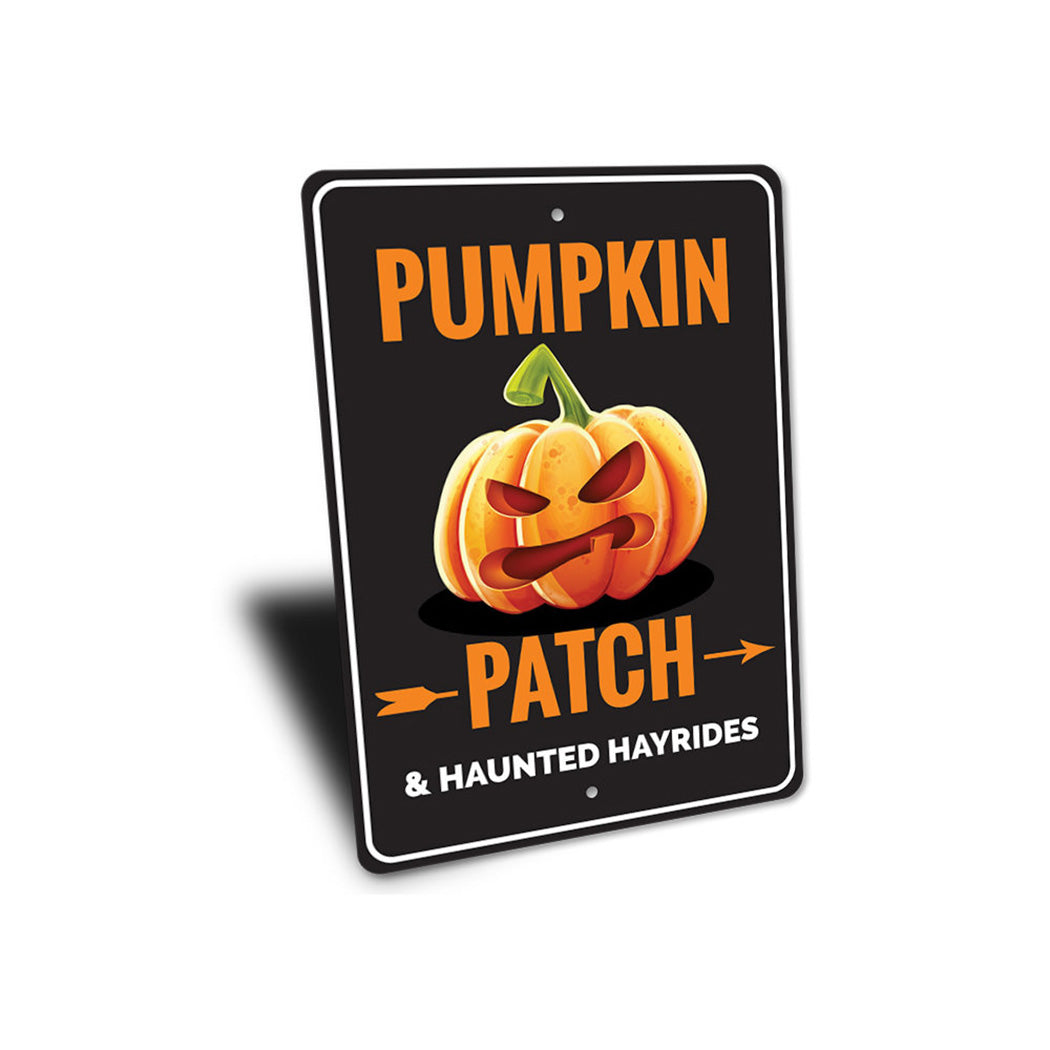 Pumpkin Patch Jack O Lantern Sign