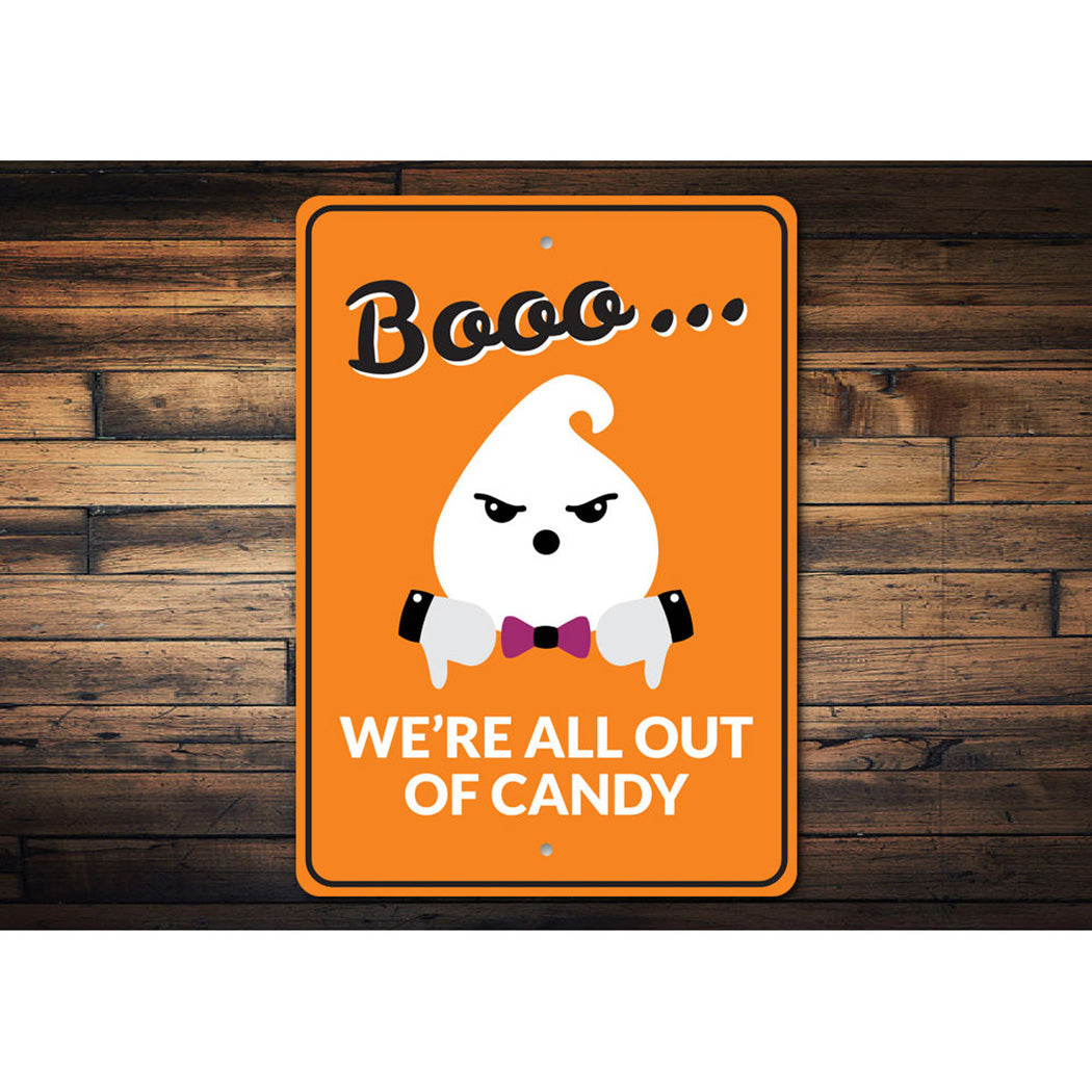 Boo Candy Sign