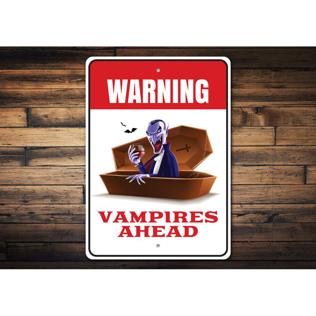 Vampire Warning Sign