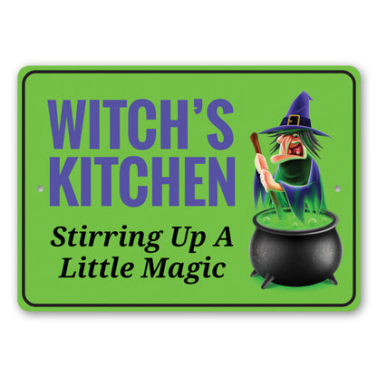 Stirring Up a Little Magic Sign