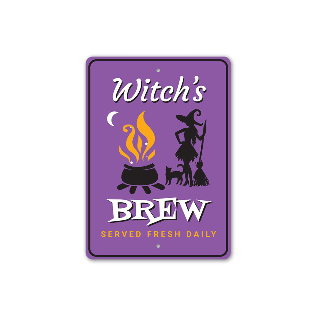 Witch's Brew Sign