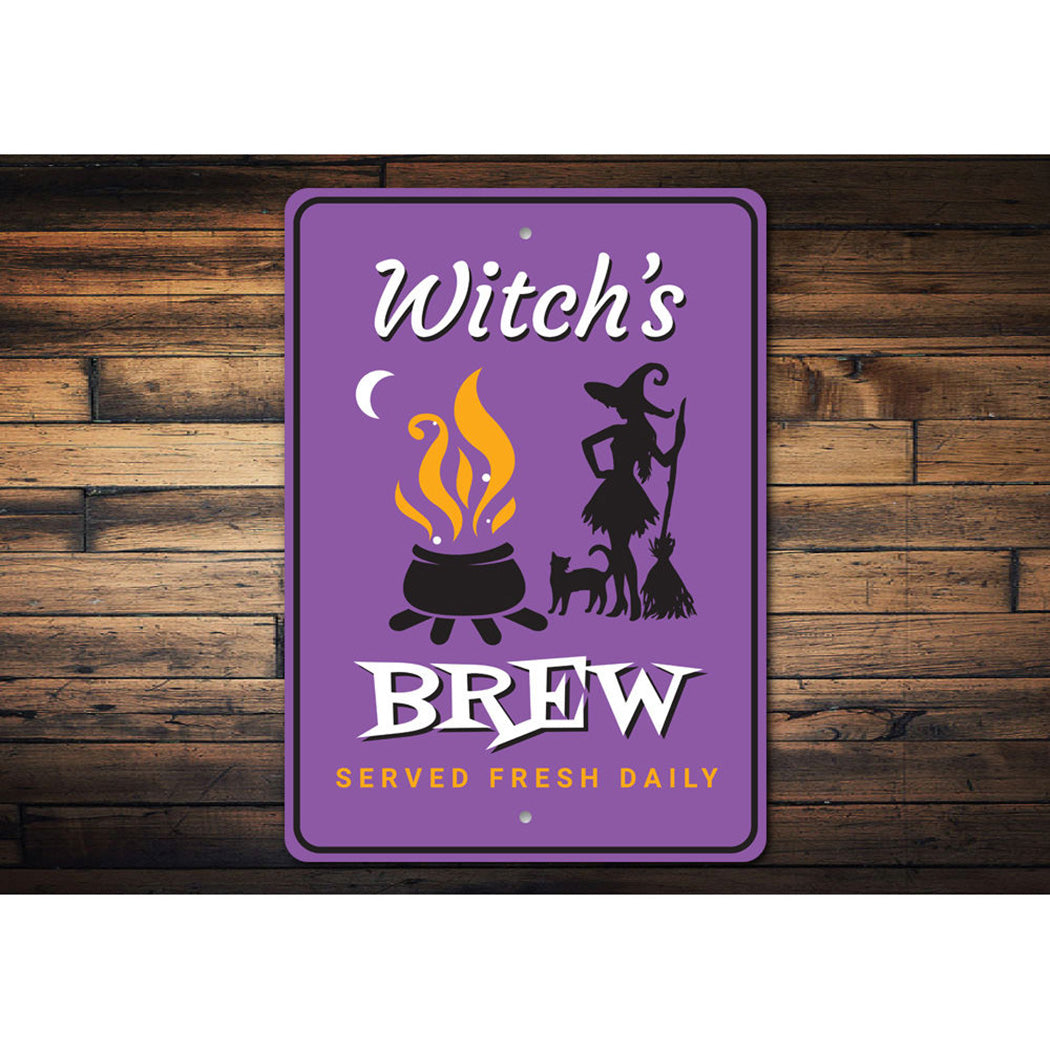 Witch's Brew Sign