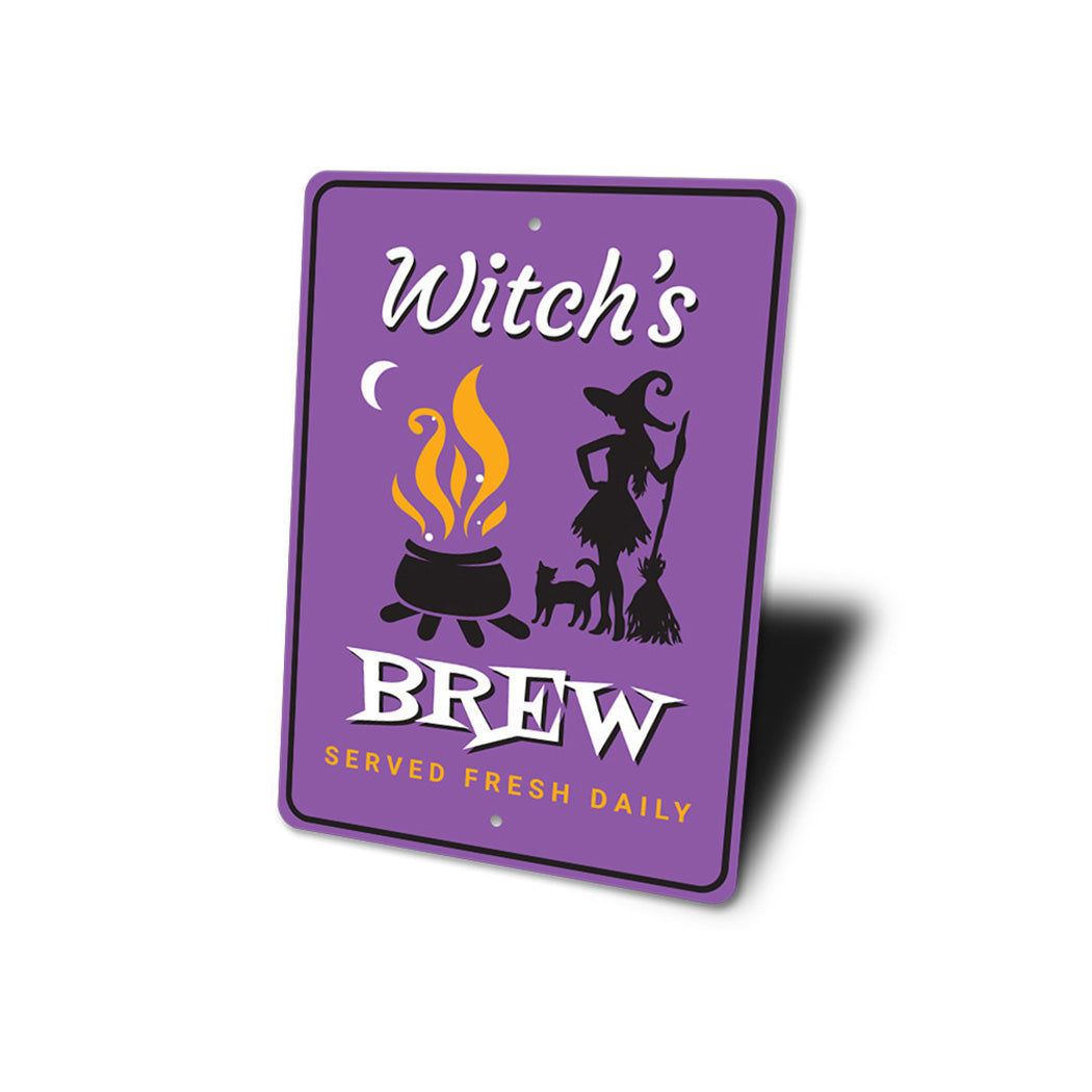 Witch's Brew Sign