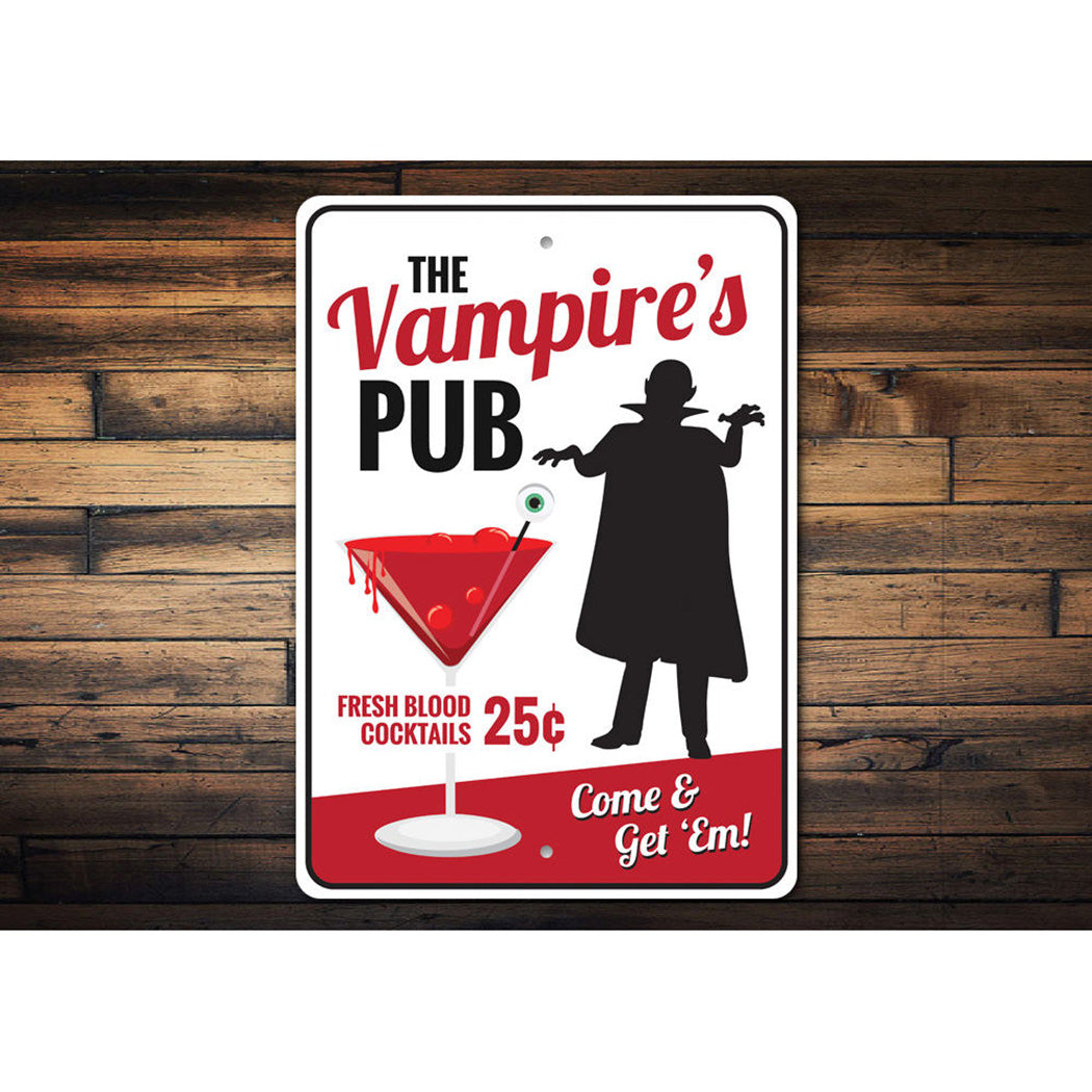 Vampires Pub Sign