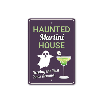 Haunted Martini House Sign