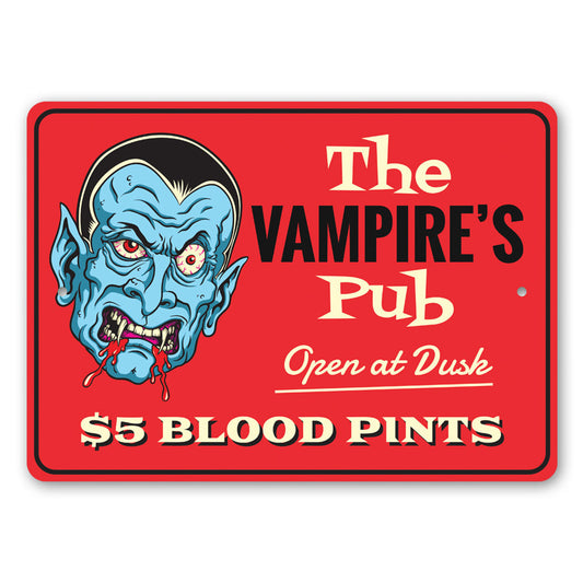 The Vampire Pub Sign