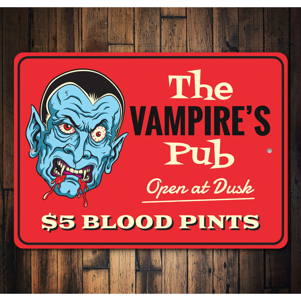 The Vampire Pub Sign