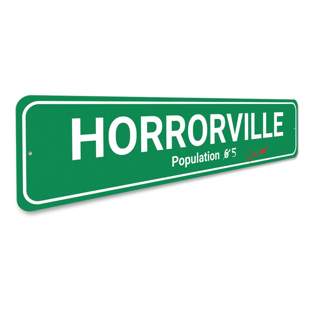 Horrorville Sign
