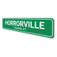 Horrorville Sign
