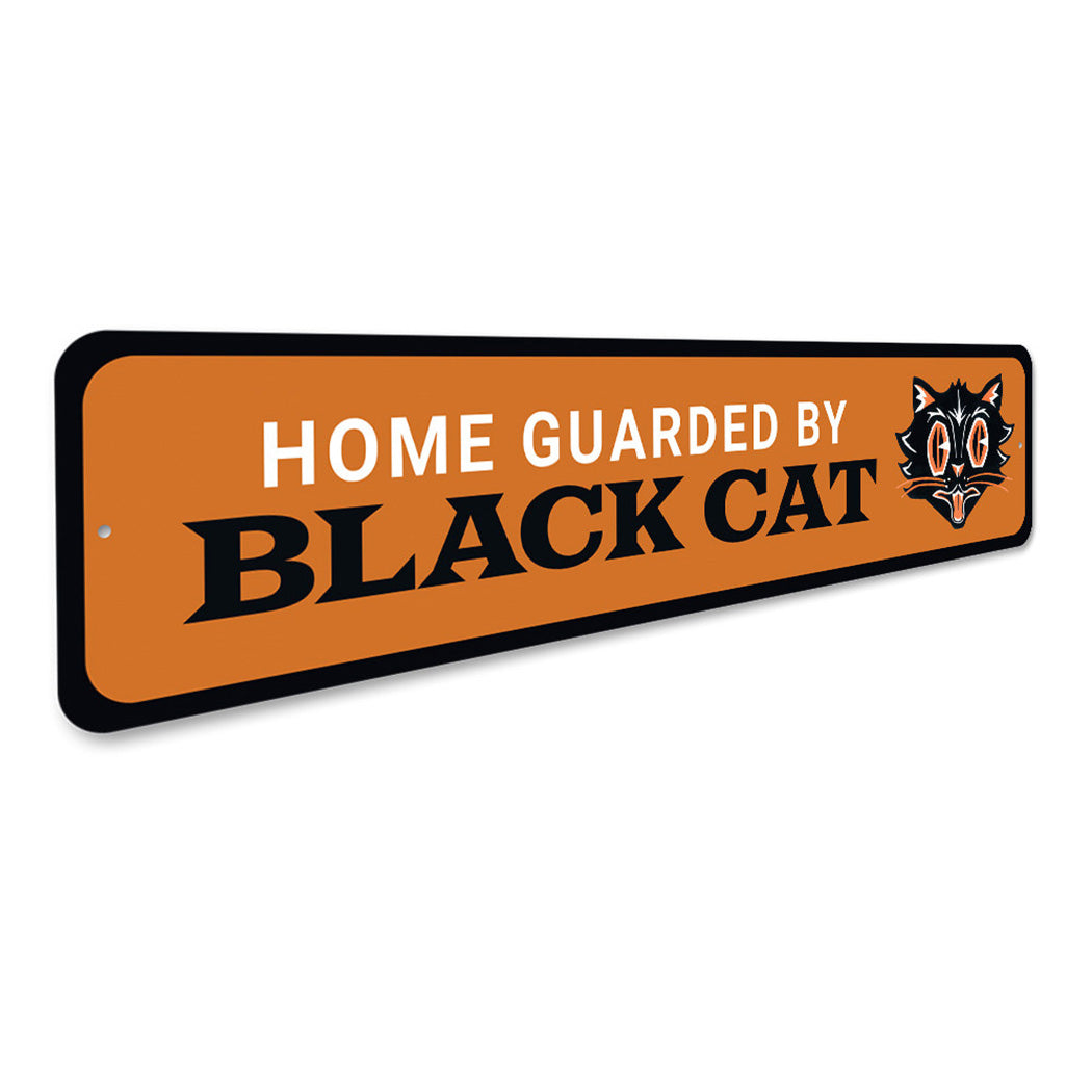 Home Black Cat Sign