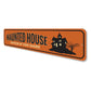 Haunted House Entrance Sign