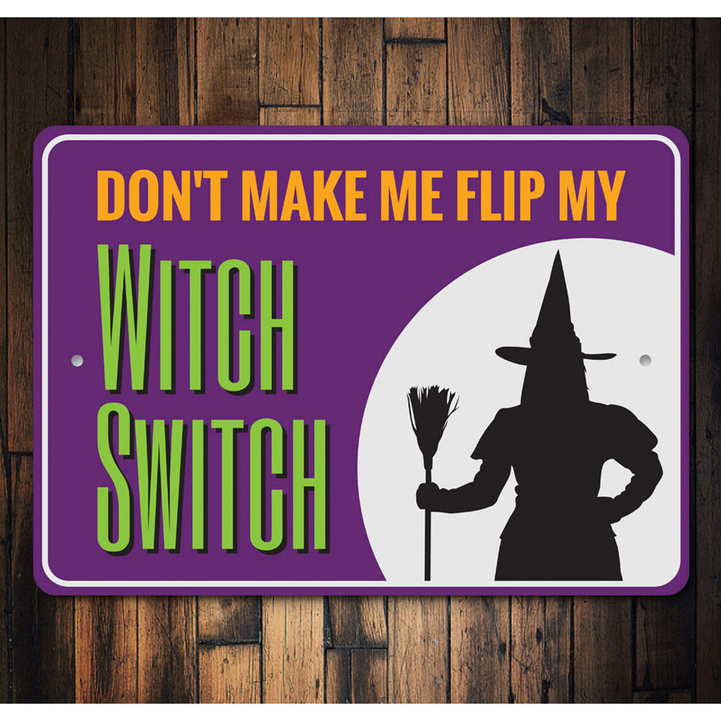 Witch Switch Sign