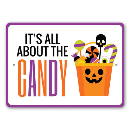 Halloween Candy Sign