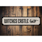 Witch's Castle Sign