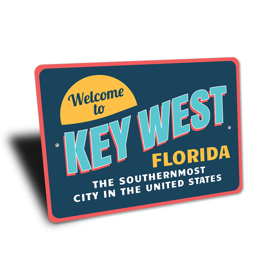 Welcome to Key West Florida Sign