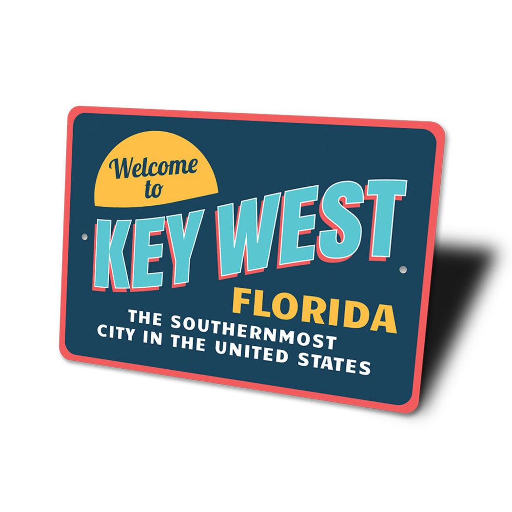 Welcome to Key West Florida Sign