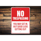 No Trespassing Sign