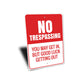 No Trespassing Sign