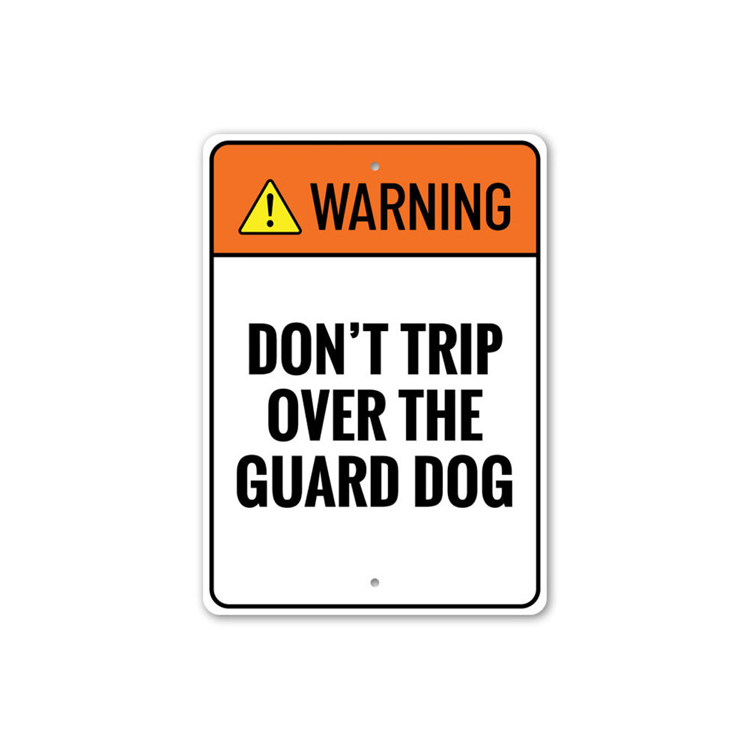 Guard Dog Warning Sign