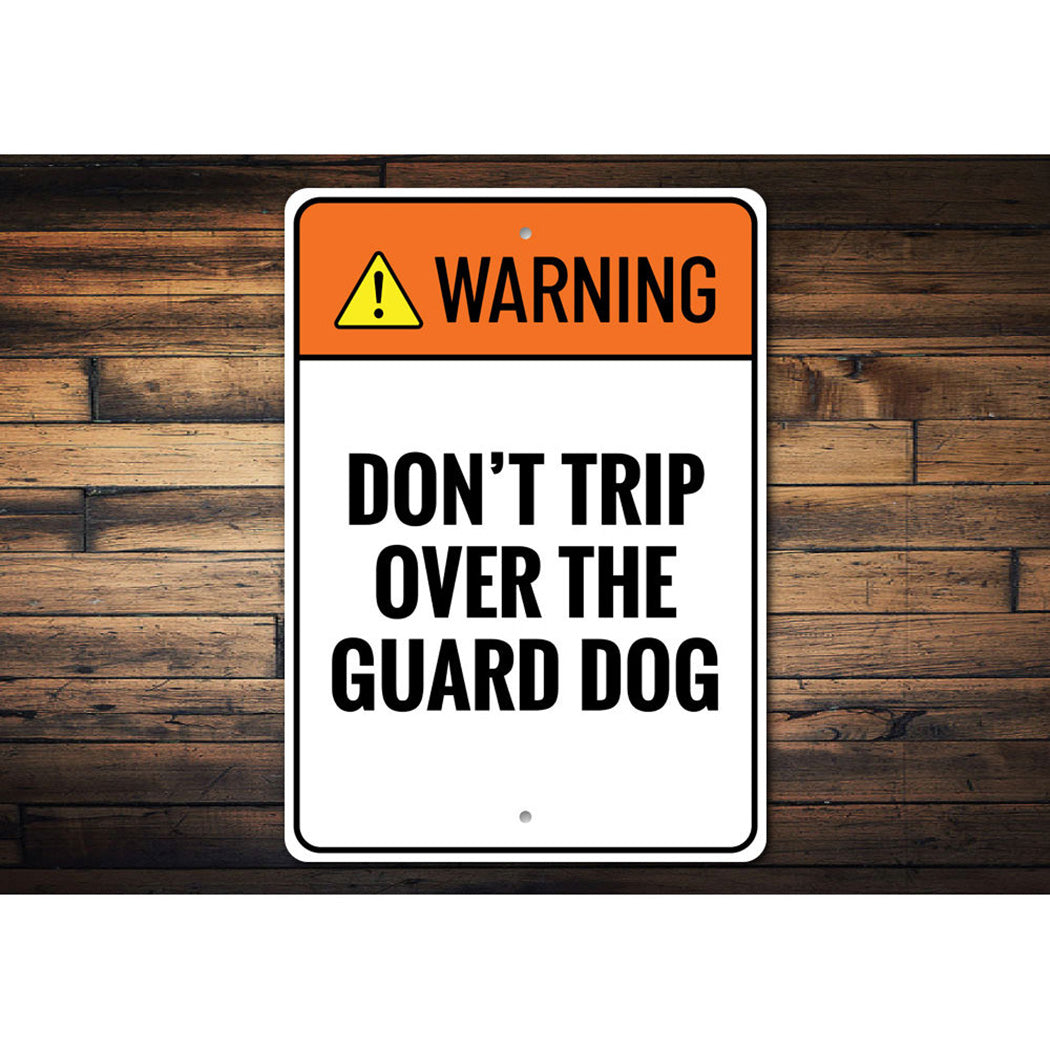 Guard Dog Warning Sign