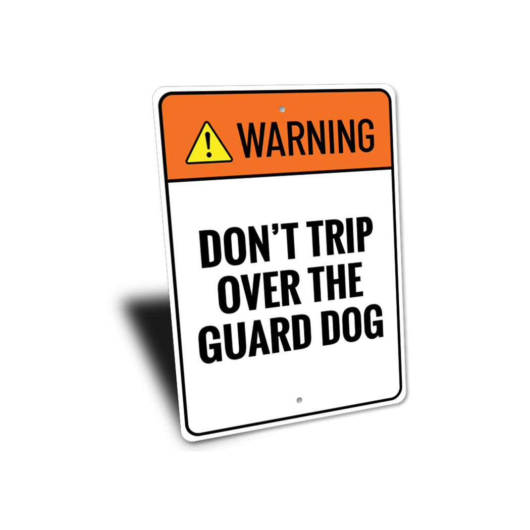 Guard Dog Warning Sign