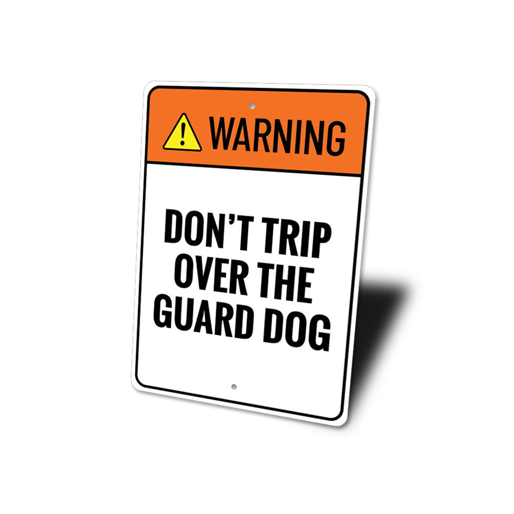 Guard Dog Warning Sign