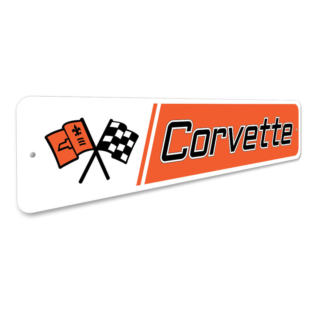 Novelty Corvette Sign